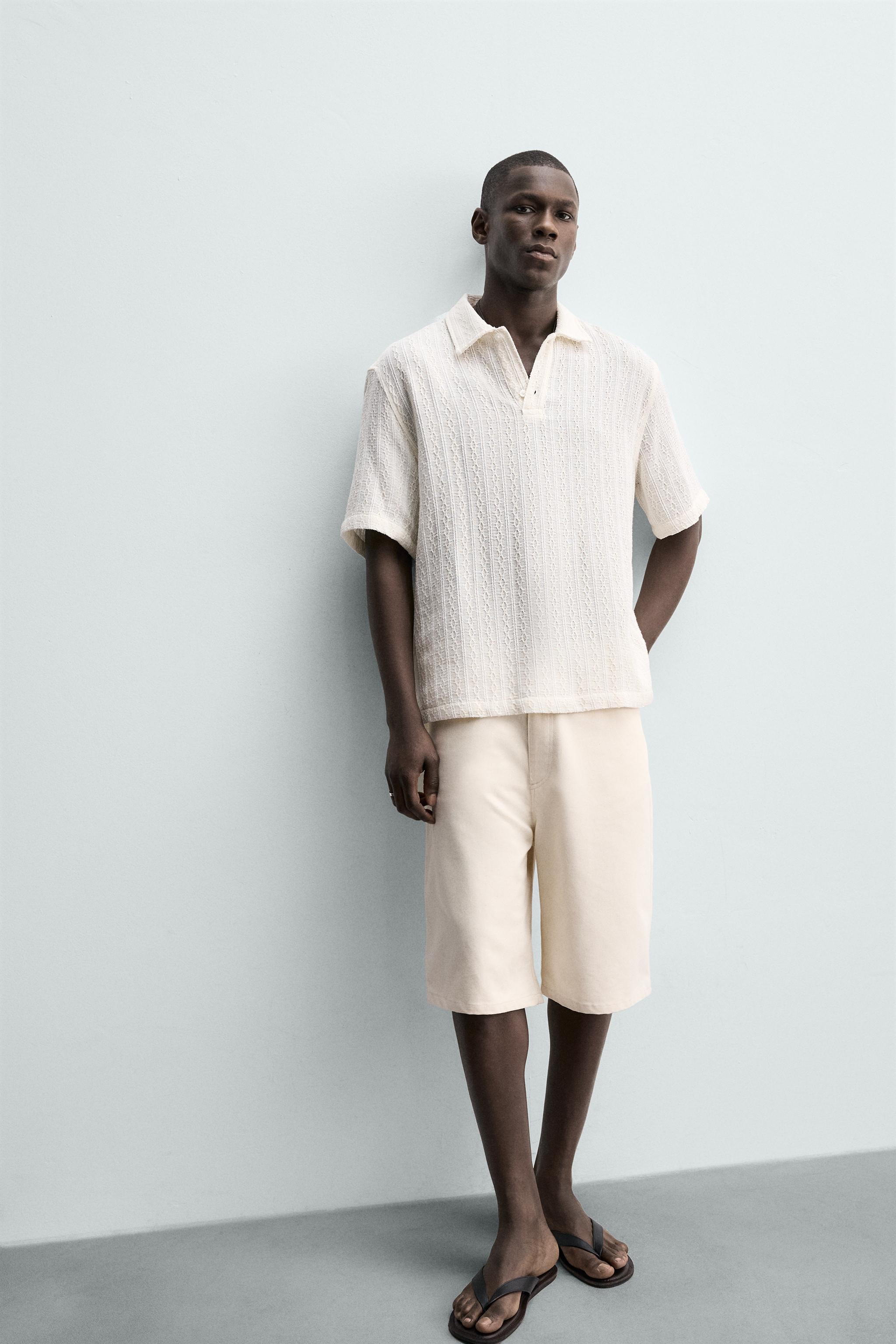 JACQUARD POLO SHIRT